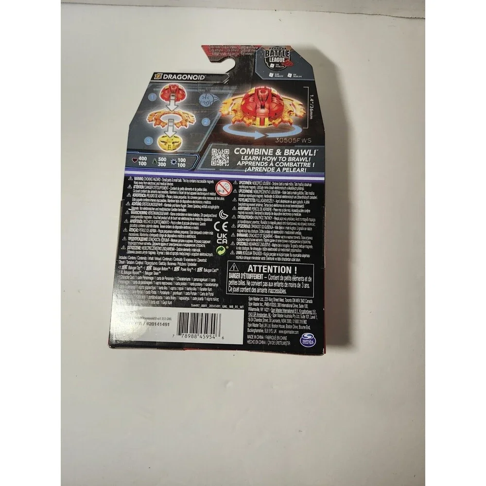 BAKUGAN Generation 3 SPECIAL ATTACK Pyrus Dragonoid Combine Brawl 2023